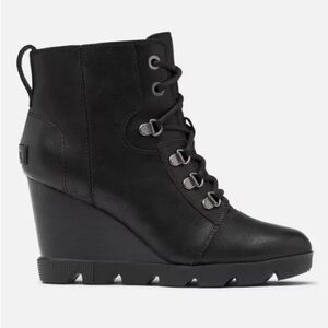 Sorel Joan Uptown Waterproof Lug Sole Wedge Bootie